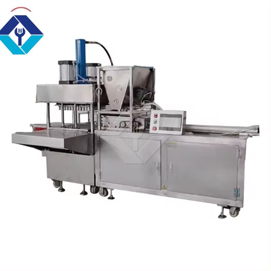 Máquina para hacer pasteles de arroz de acero inoxidable, maquinaria formadora de cubos de azúcar, máquina para hacer prensa de azúcar en cubos marrones