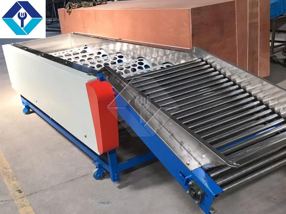 La capacidad de procesamiento de la línea automática de lavado, secado y clasificación de frutas y verduras es generalmente de entre 300 kg/h y 3000 kg/h.