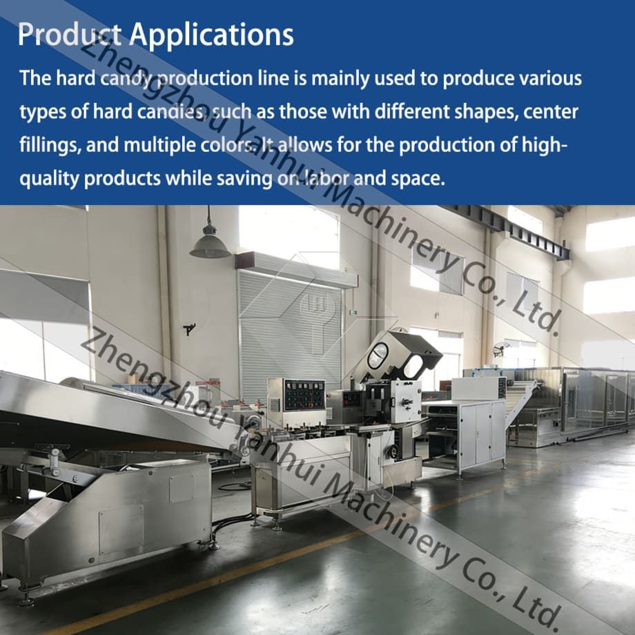 Línea de producción de confitería de piruleta especial completamente automática/máquina para hacer dulces hara