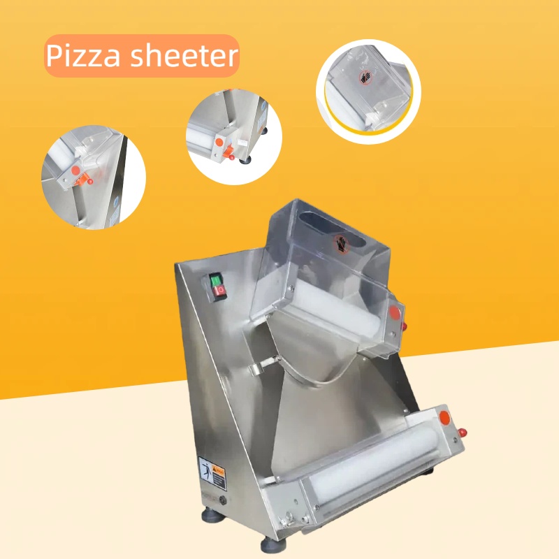 Máquina comercial de prensado laminadora de masa para pizza