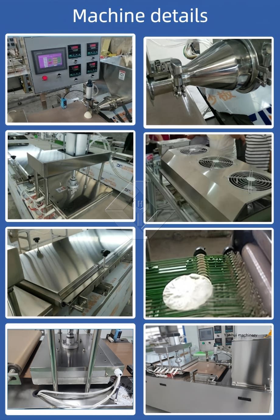 Máquina automática para hacer pan de pita, Chapati, pan plano, panqueque, Roti, tortilla, pato asado, panqueque, Lavash
