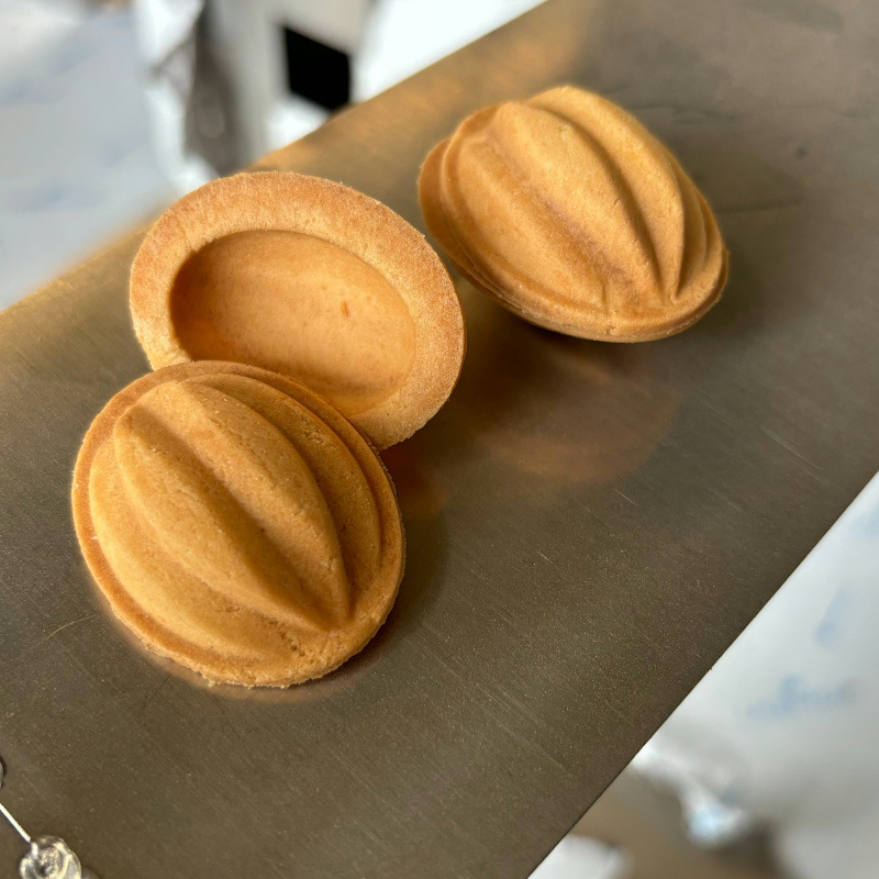 Equipo automático de producción de galletas y cáscaras de tarta
