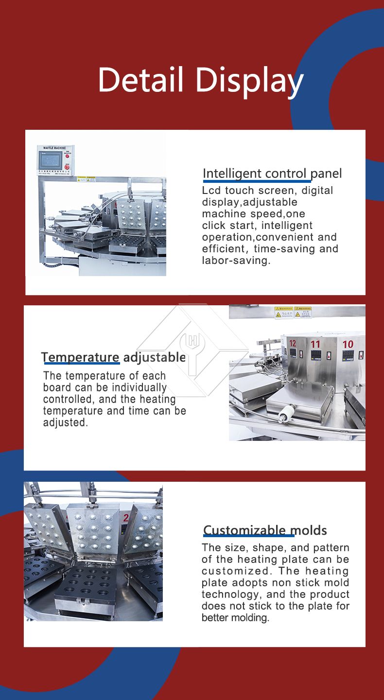 Equipo automático de producción de galletas y cáscaras de tarta