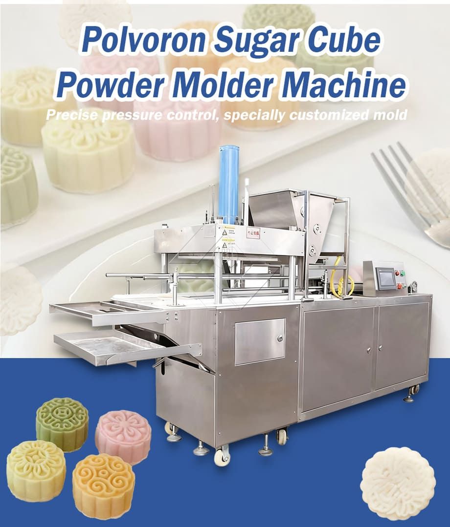 Máquina para hacer pasteles de arroz de acero inoxidable, maquinaria formadora de cubos de azúcar, máquina para hacer prensa de azúcar en cubos marrones