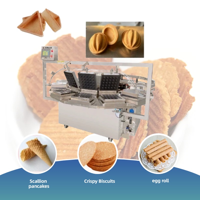 Equipo automático de producción de galletas y cáscaras de tarta