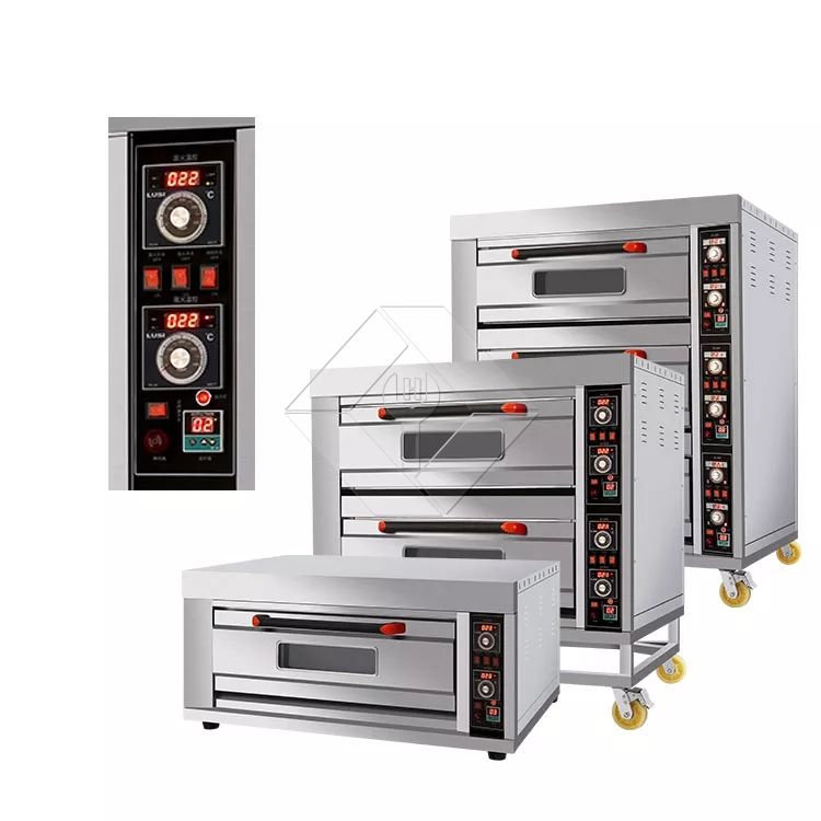 Horno de panadería comercial de 4 pisos y 16 bandejas Horno de panadería comercial de 4 pisos y 16 bandejas