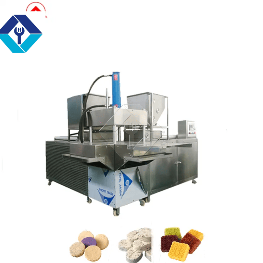 Máquina para hacer pasteles de arroz de acero inoxidable, maquinaria formadora de cubos de azúcar, máquina para hacer prensa de azúcar en cubos marrones