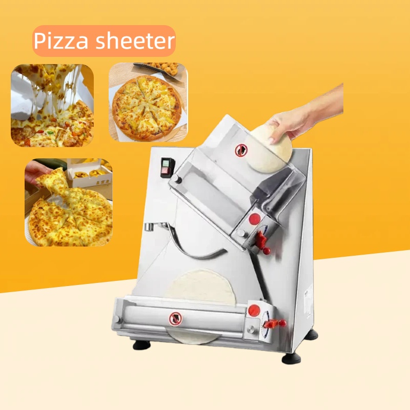 Máquina comercial de prensado laminadora de masa para pizza Máquina comercial de prensado laminadora de masa para pizza