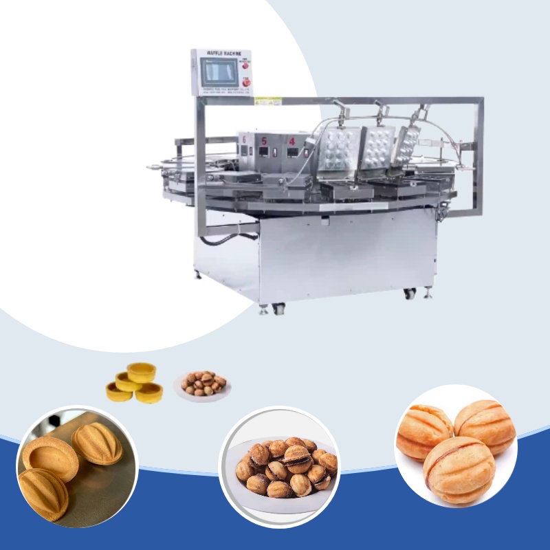 Equipo automático de producción de galletas y cáscaras de tarta