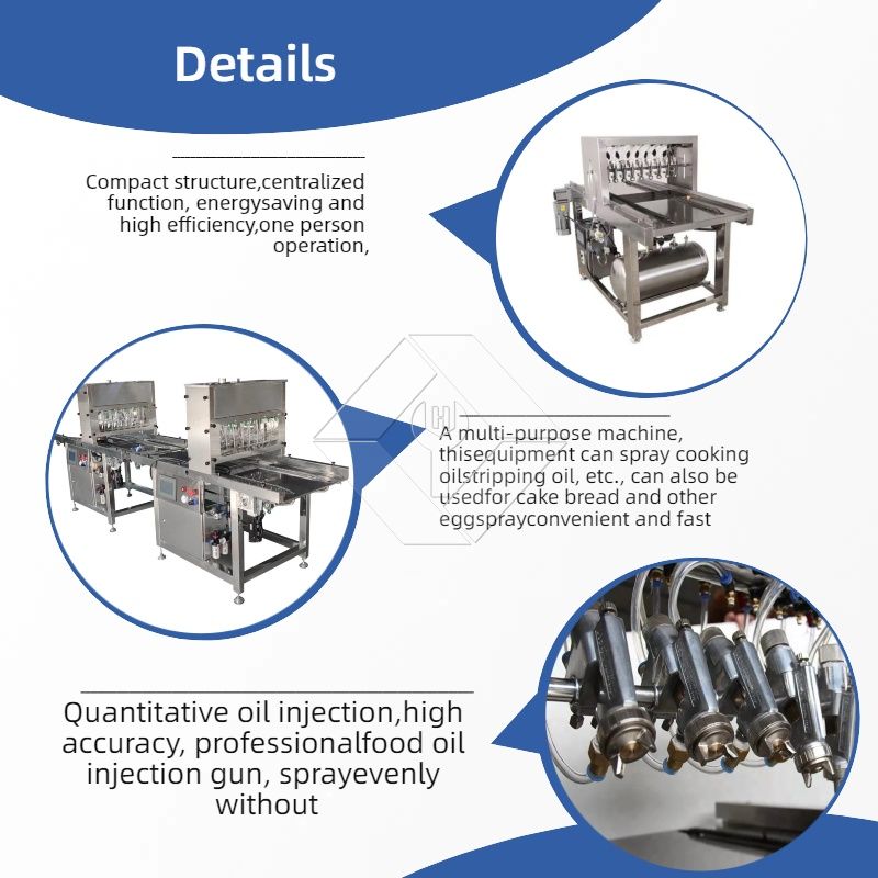 Máquina de pulverización de aceite