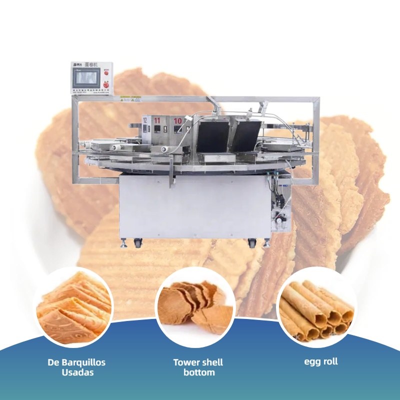 Equipo automático de producción de galletas y cáscaras de tarta