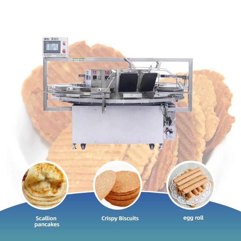 Equipo automático de producción de galletas y cáscaras de tarta