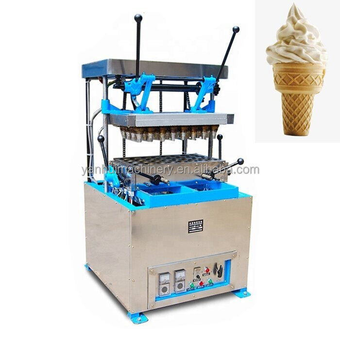 Monaka Taco Choco Shell Hornear Helado Oblea Cono Bandeja de Huevos Máquina