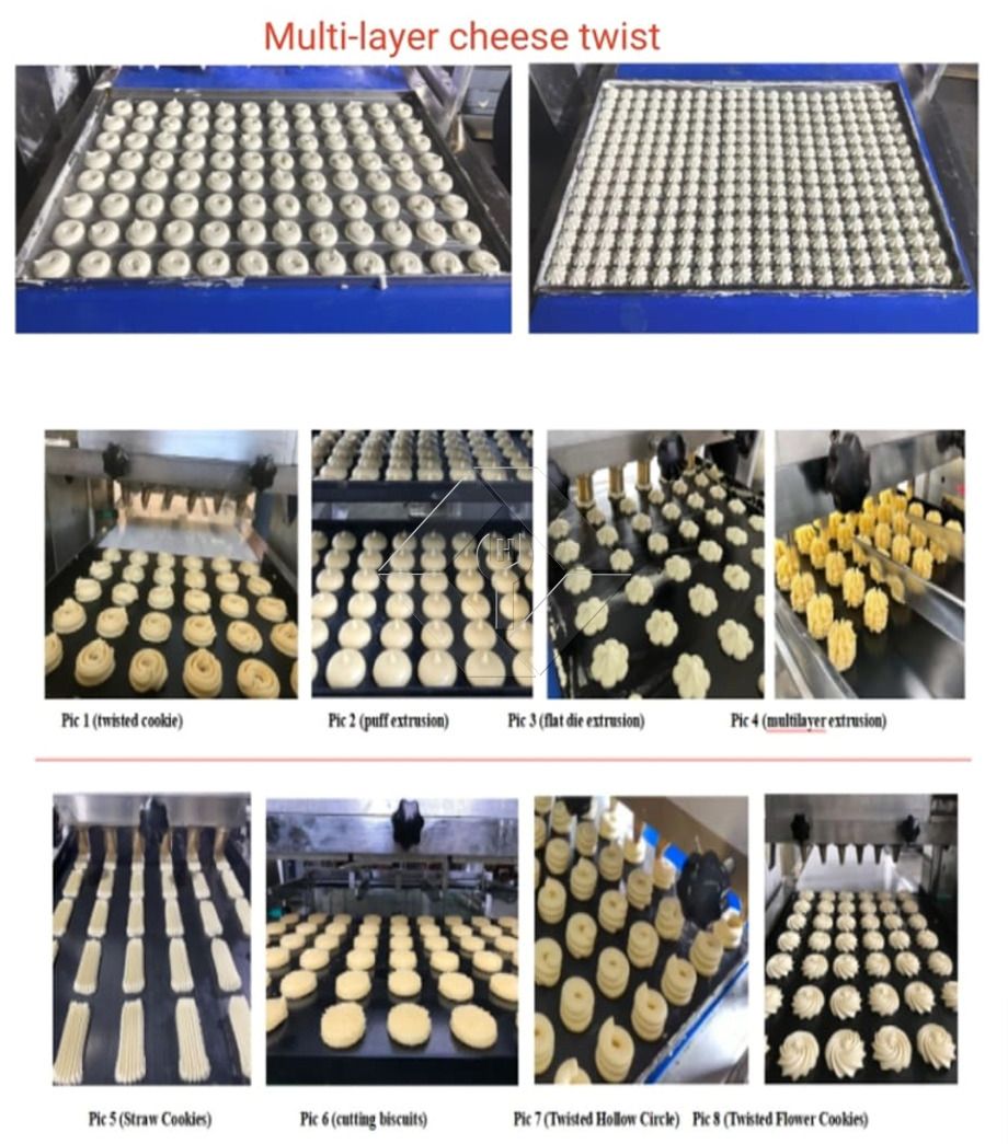 Máquina automática para fabricar galletas con formas y troqueles intercambiables para producción de galletas personalizadas y uso industrial de alto rendimiento Máquina automática para fabricar galletas con formas y troqueles intercambiables para producción de galletas personalizadas y uso industrial de alto rendimiento