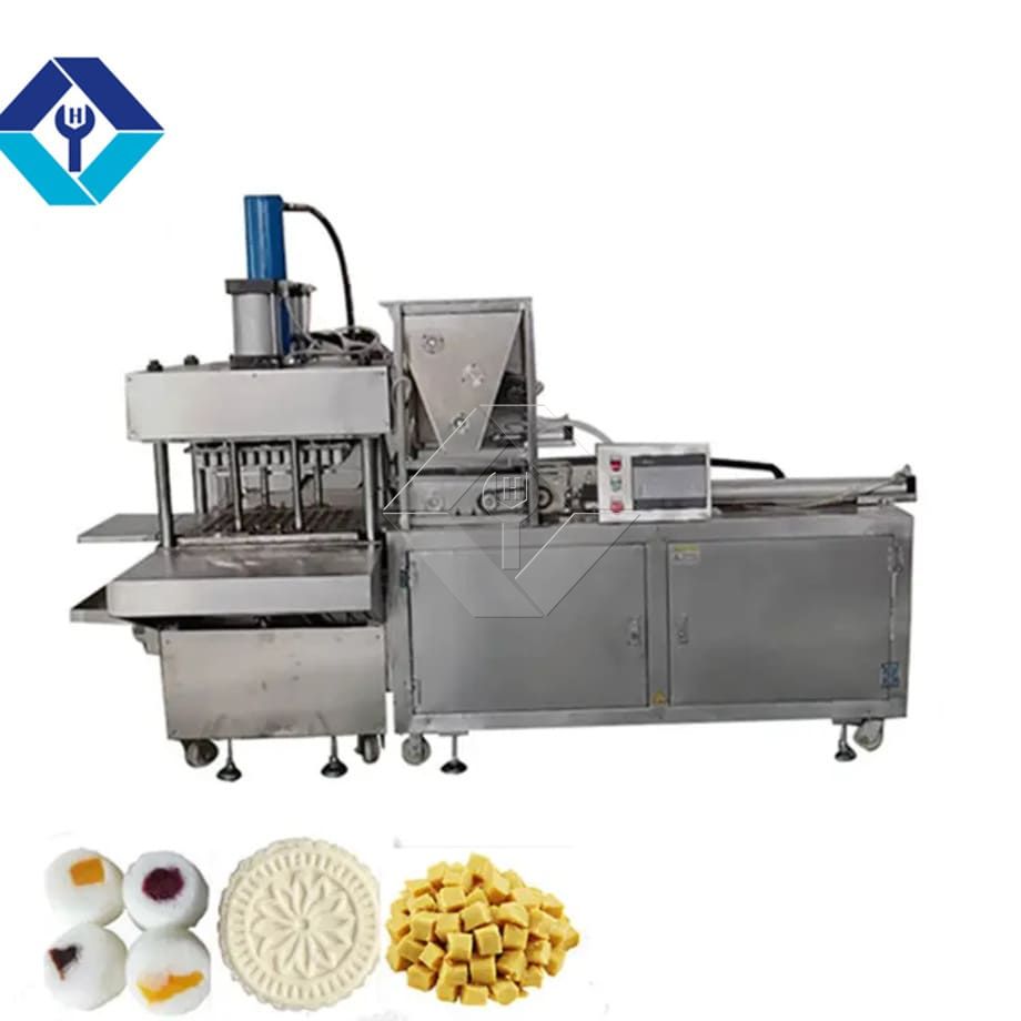 Máquina para hacer pasteles de arroz de acero inoxidable, maquinaria formadora de cubos de azúcar, máquina para hacer prensa de azúcar en cubos marrones