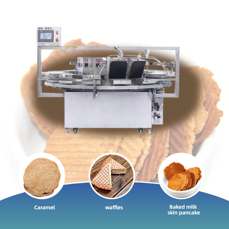 Equipo automático de producción de galletas y cáscaras de tarta