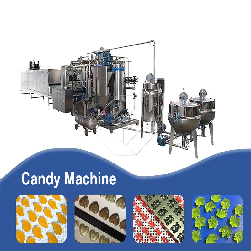 Línea de fabricación de dulces duros/blandos/gelatinas/piruletas