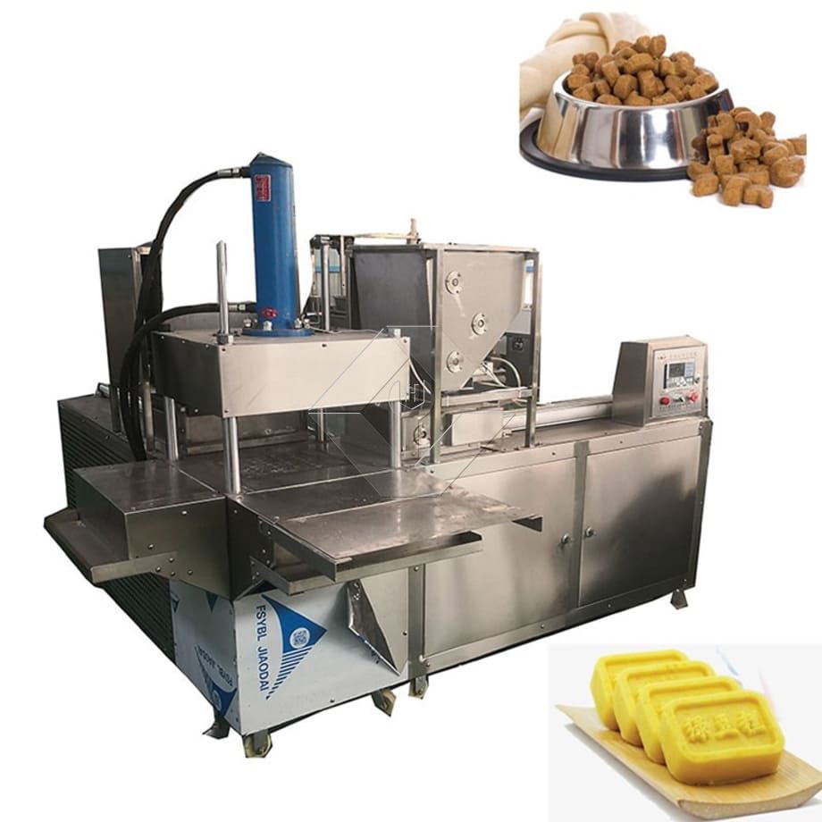 Máquina para hacer pasteles de arroz de acero inoxidable, maquinaria formadora de cubos de azúcar, máquina para hacer prensa de azúcar en cubos marrones