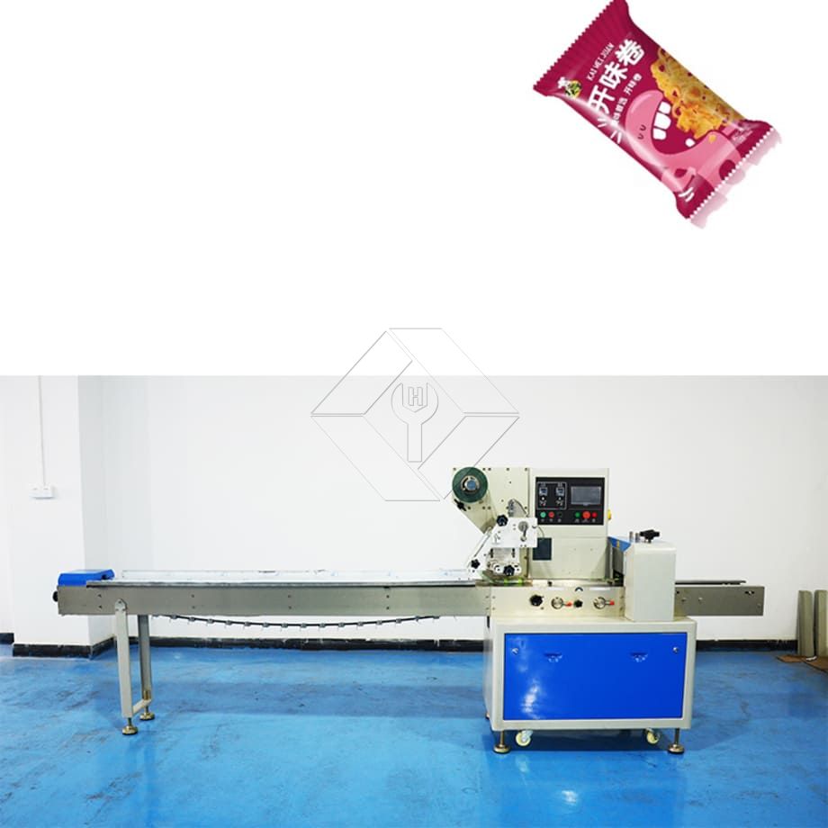 Almohada horizontal, varillas de incienso, embalaje de fideos, frutas congeladas, máquina envasadora de flujo de alimentos tipo sándwich