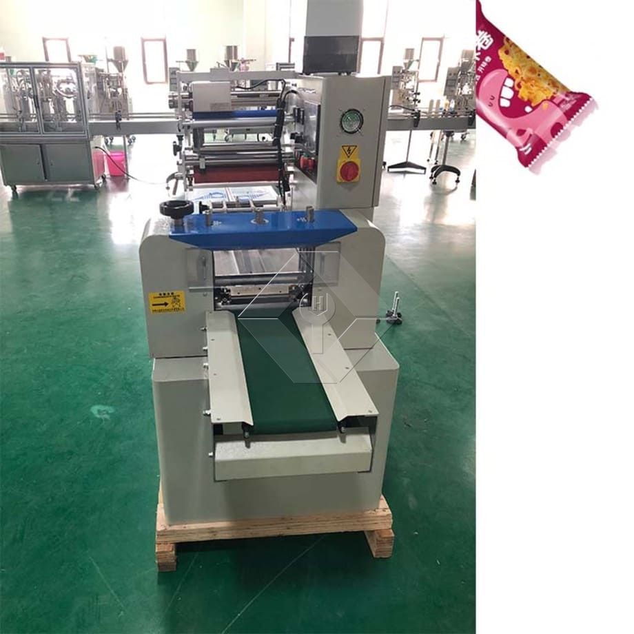 Almohada horizontal, varillas de incienso, embalaje de fideos, frutas congeladas, máquina envasadora de flujo de alimentos tipo sándwich
