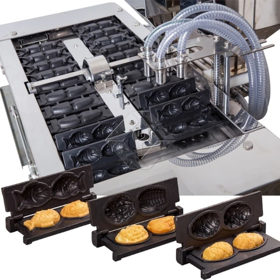 Máquina de pastel Taiyaki completamente automática