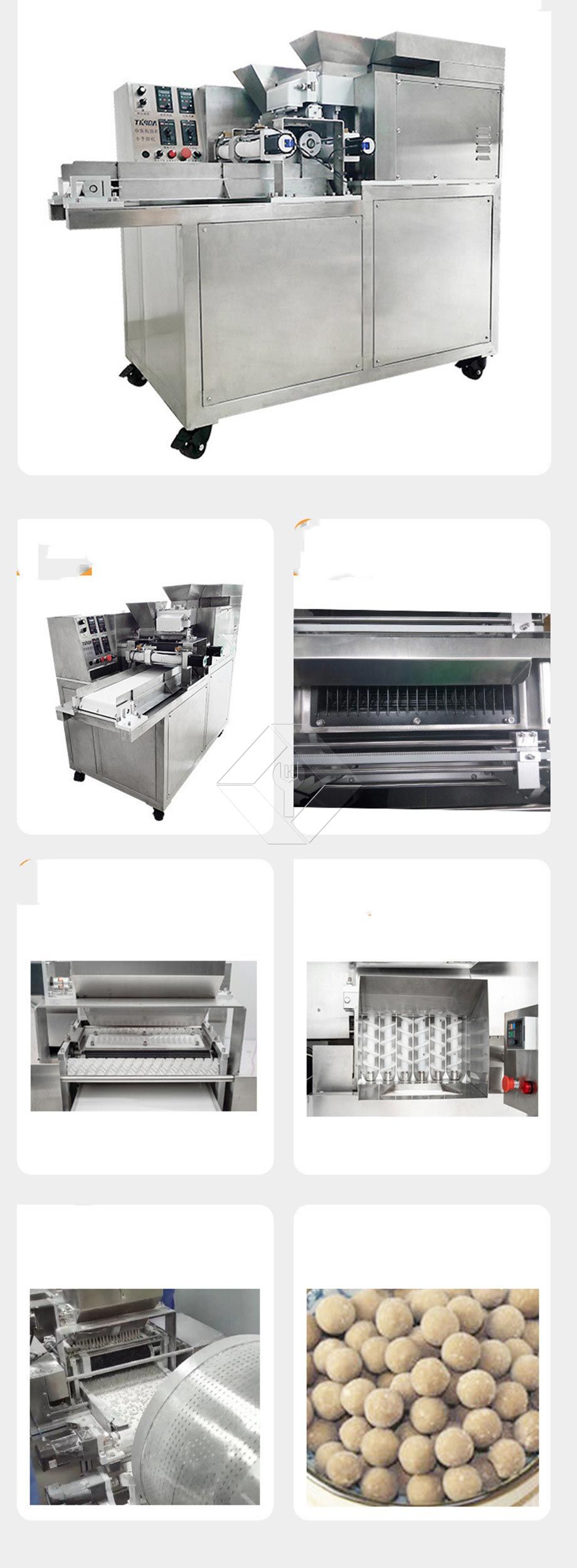 Máquina comercial completamente automática para hacer perlas de tapioca, almidón de tapioca, sagú