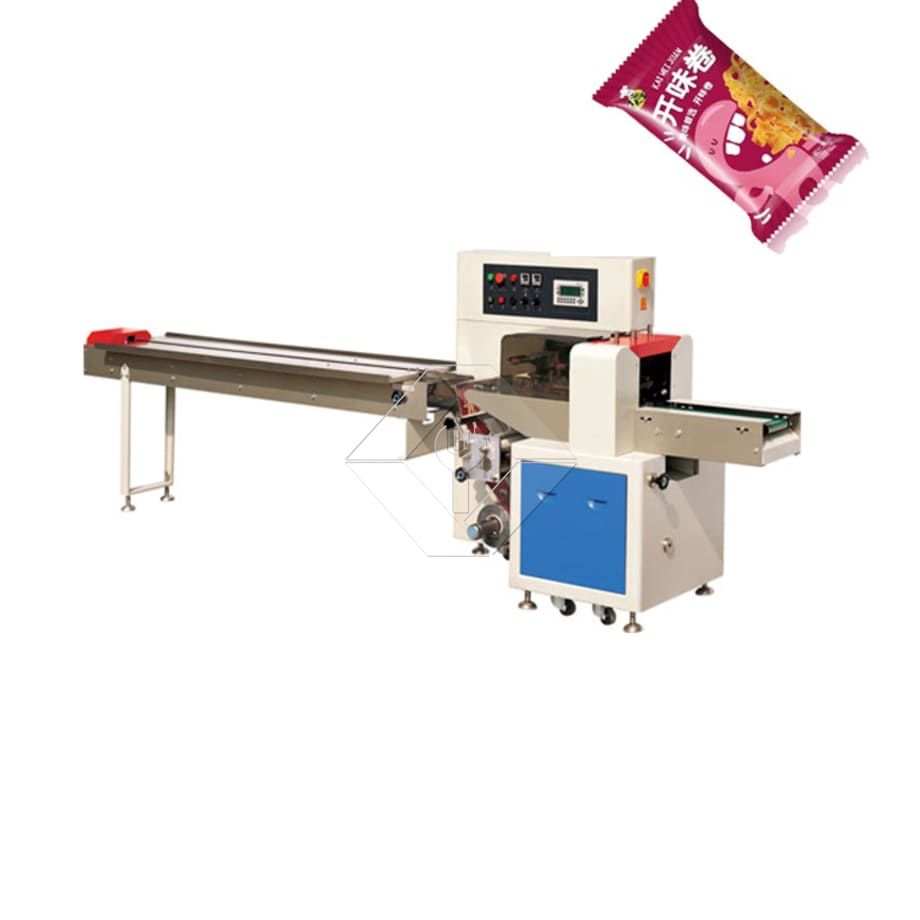 Almohada horizontal, varillas de incienso, embalaje de fideos, frutas congeladas, máquina envasadora de flujo de alimentos tipo sándwich