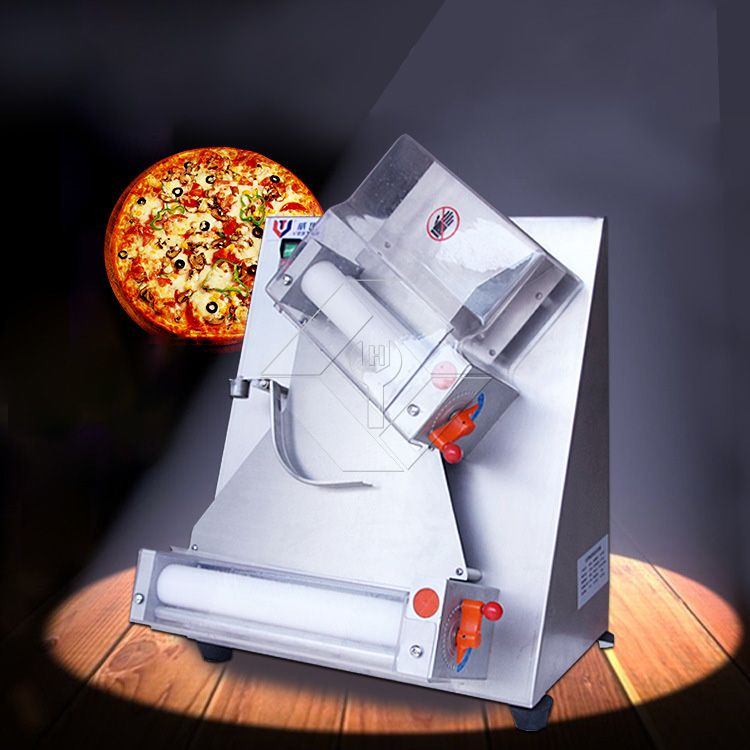Máquina comercial de prensado laminadora de masa para pizza